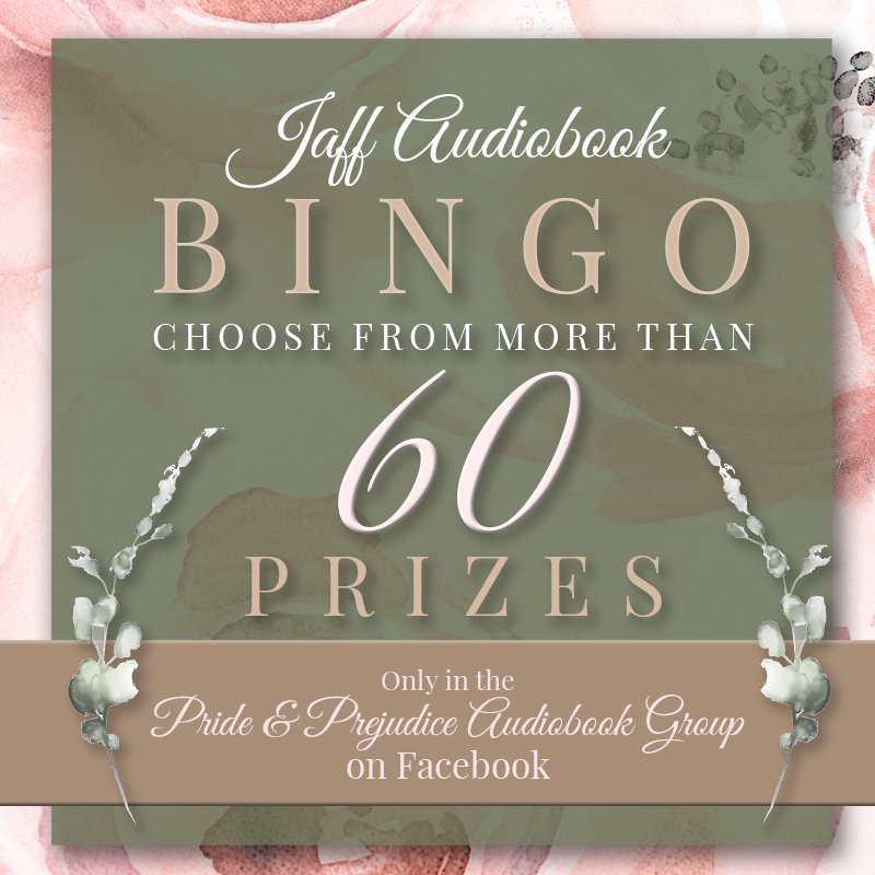 JAFF Audiobook Giveaway Bingo!