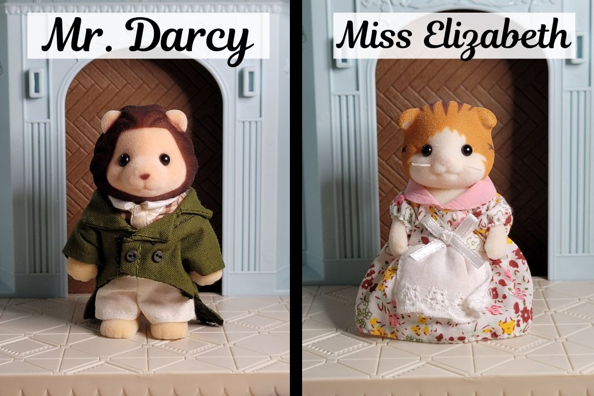 Pride & Prejudice Characters as Calico Critters